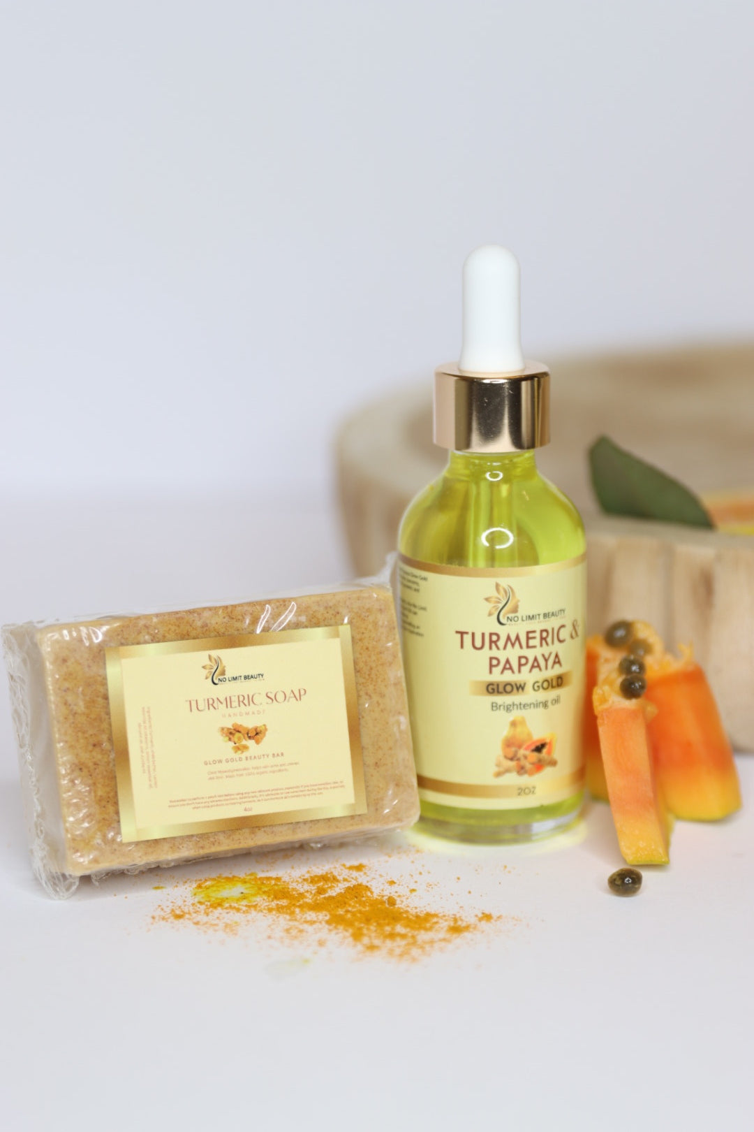 Duo anti-taches brunes au curcuma Clear Skin