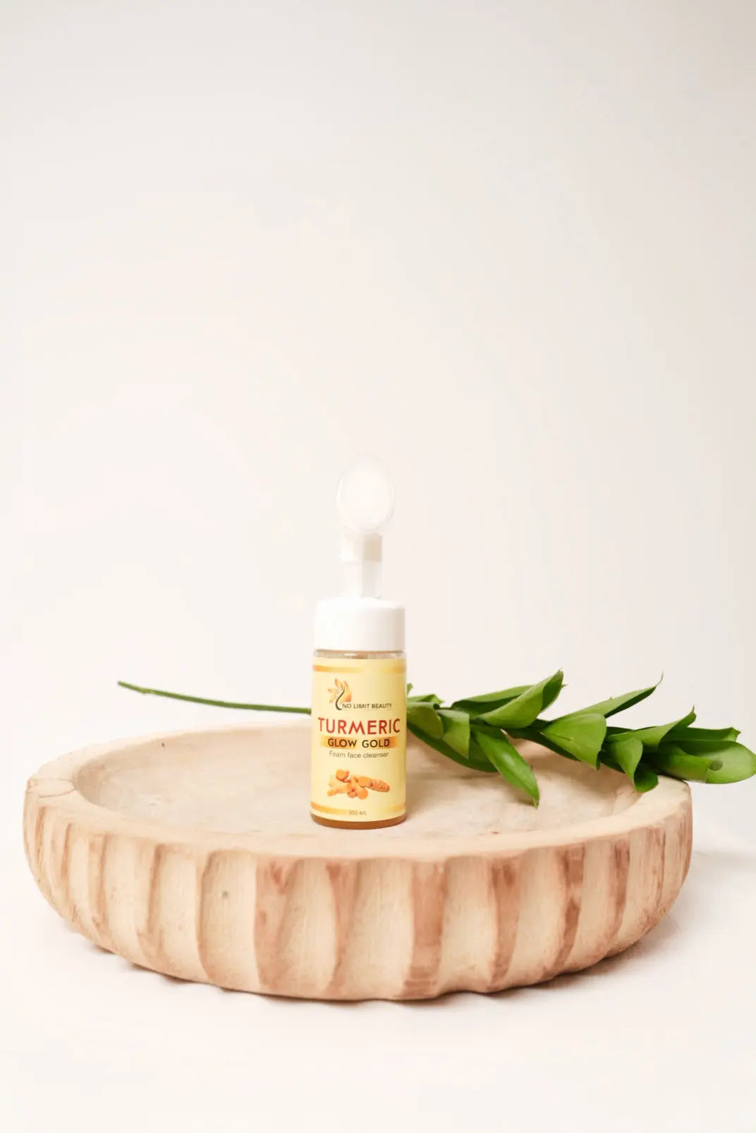 Turmeric Foam Face Cleanser- Travel Size No Limit Beauty