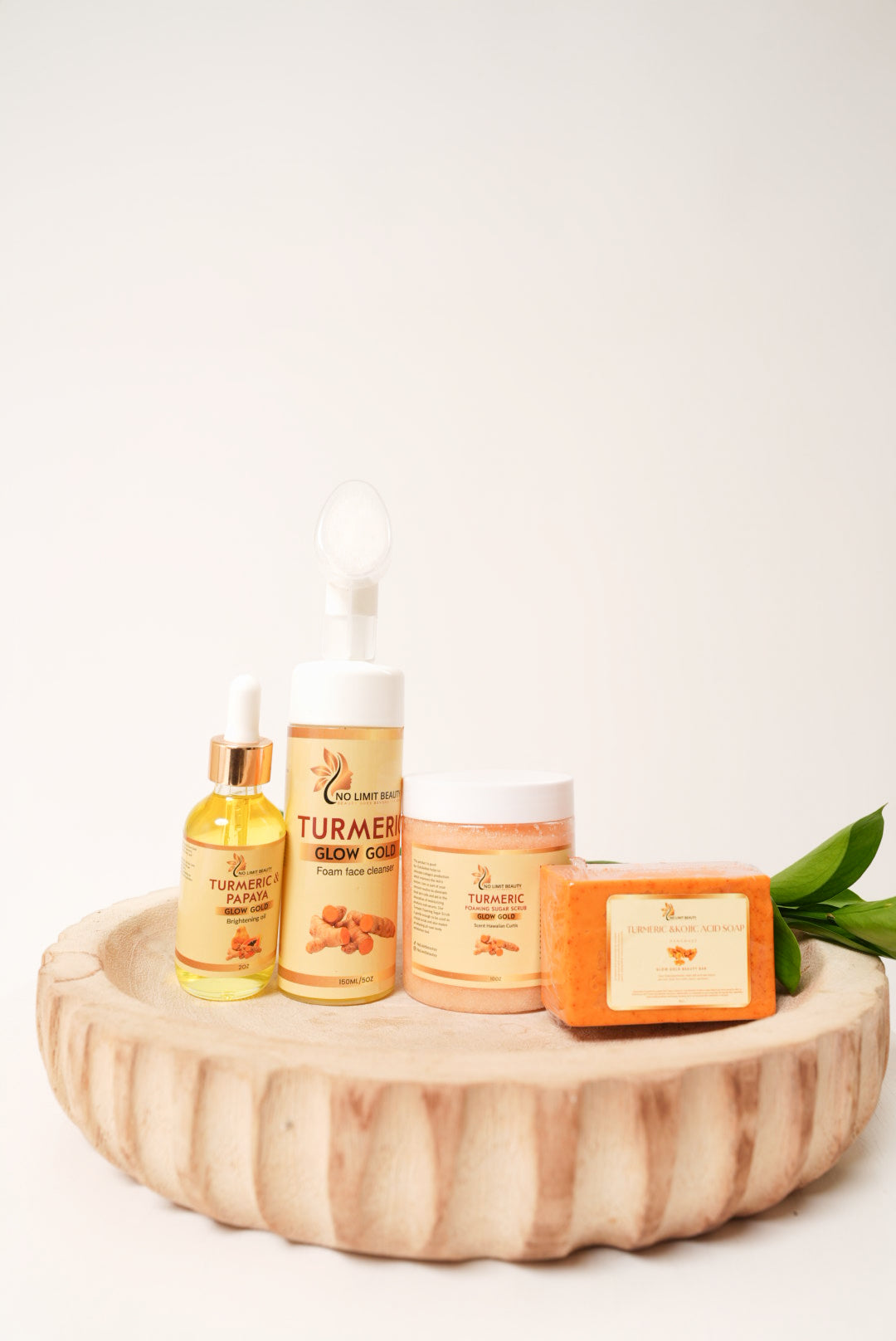 Glow Gold Set with Turmeric &amp; Kojic Acid Soap