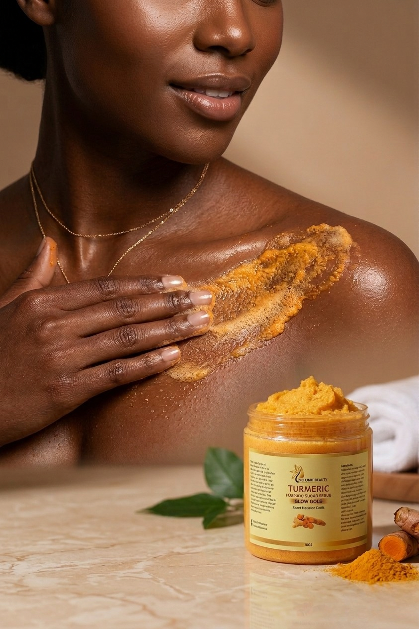 Turmeric Foaming Sugar Scrub
